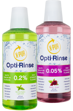 x-pur opti-rinse bottles